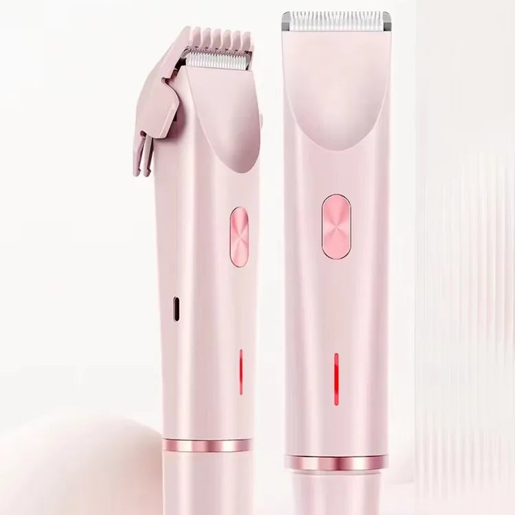 Arcticvo 2 in 1 Women's Electric Shaver Dual Head Bikini Trimmer