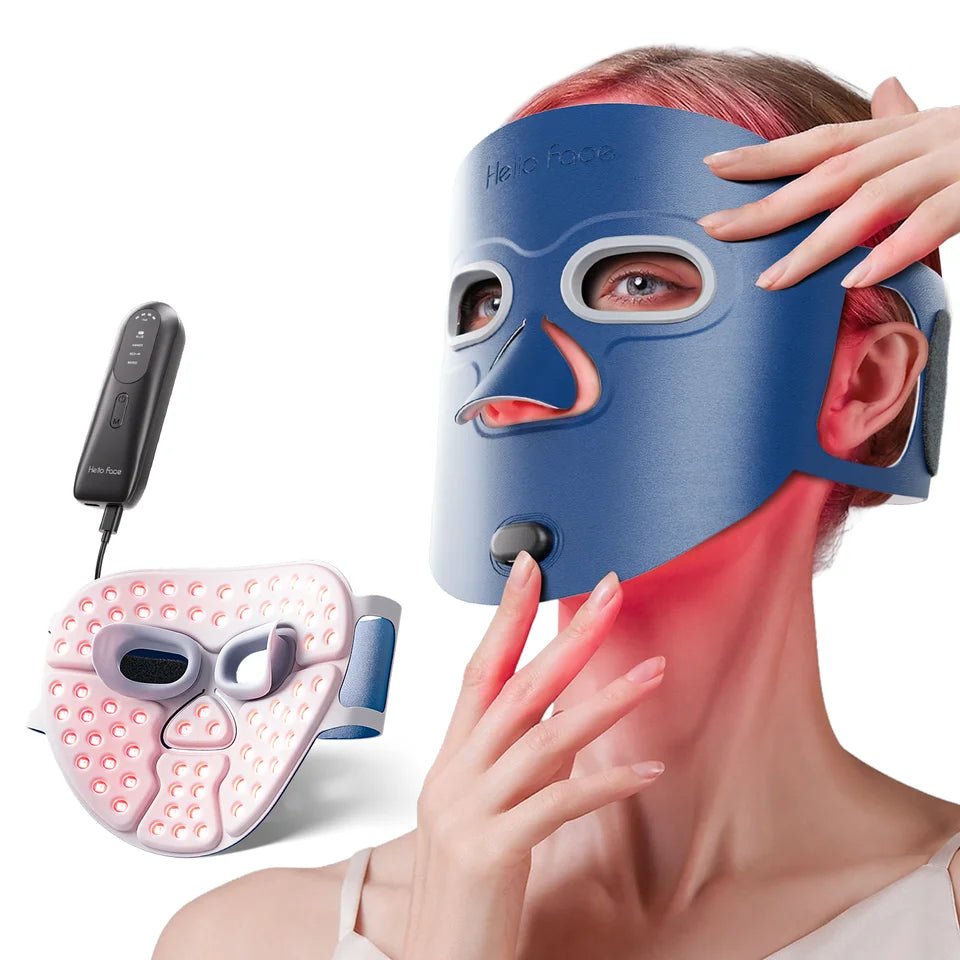 Arcticvo LED Light Therapy Face Mask - blue colorway